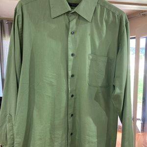 Geoffrey Beene fitted shirt (L)